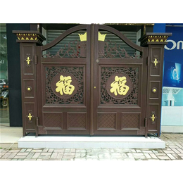 自动庭院大门,基恩铝艺(在线咨询),北京庭院大门