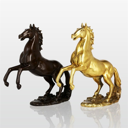 内蒙古大型铜马制作