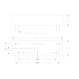 KRELECTRONICS带通滤波器3117