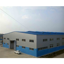 合肥钢结构厂房-安徽雨亭公司-两层钢结构厂房