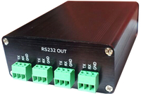 宝利通华为视频会议专用RS232通讯分配器