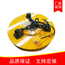 厂家生产废钢电磁吸盘 强磁电磁铁 圆形电磁吸盘 废钢厂磁盘