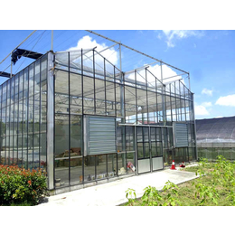 合肥建野玻璃温室(图),智能玻璃温室,芜湖玻璃温室