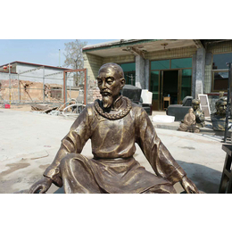陕西厂家定制铜雕塑 仿铜民俗人物雕塑园林景观
