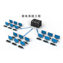 商务楼弱电工程、弱电工程、卓谷智能科技(查看)