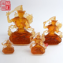 广州琉璃佛像工厂 琉璃文殊菩萨 寺庙琉璃佛像工厂定做 古法