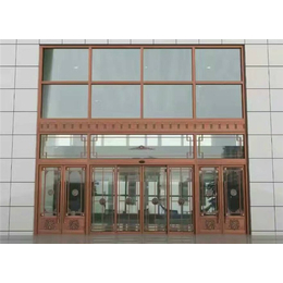 玻璃仿铜门图片样式|国强门业|锦州玻璃仿铜门