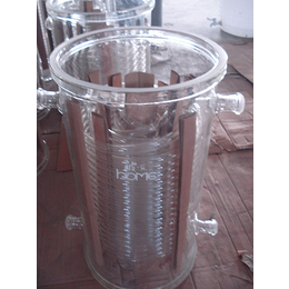 山东玻美玻璃(图),玻璃列管冷凝器用途,乌海玻璃列管冷凝器