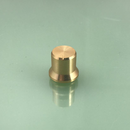 厂家*金色铝合金帽型旋钮直径13mm高度15mm梅花圆孔