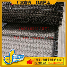 金属网链厂家_贺州编织式钢网网带食品加工机网链
