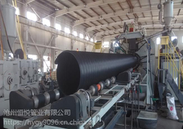 高密度聚乙烯排水排污管道 HDPE钢带管 厂家供应