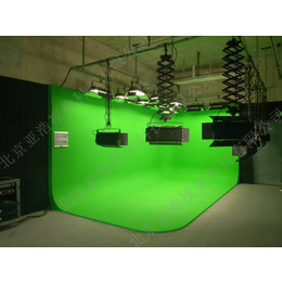 虚拟绿箱 演播室绿背景 演播室虚拟绿箱