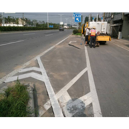 道路标线多少钱一米、蚌埠道路标线、昌顺交通设施(图)