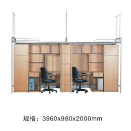 宿舍铁组合床组装方法,旭达家具(在线咨询),广州宿舍铁组合床