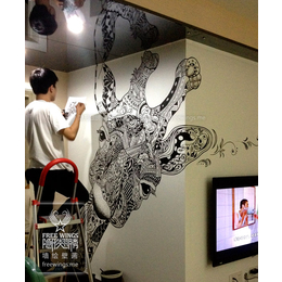 儿童房间墙绘|南京*翅膀(在线咨询)|溧水墙绘