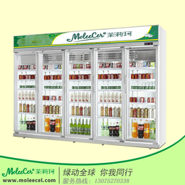 便利店冷柜品牌哪个好豪华铝合金五门冷藏展示柜冰柜价格广州厂家缩略图