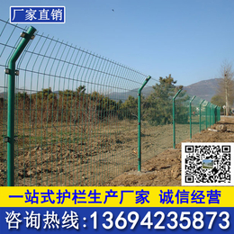 广州框架铁丝护栏定做 深圳园林防护网 双边丝护栏 工地围栏网