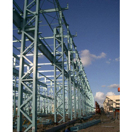 钢结构安装制作、麟晖建筑工程、西宁钢结构安装制作