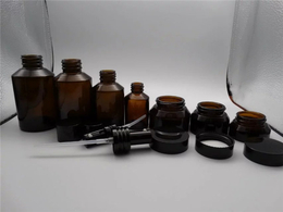 精油瓶批发-尚煌玻璃瓶设计-茶色方形精油瓶批发