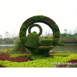 五色草雕塑  植物绿雕 立体花坛价格优惠 五色草种植基地 