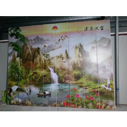 粤鲁湘中式风格集成背景墙