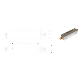 KRELECTRONICS高通滤波器2557-SMA