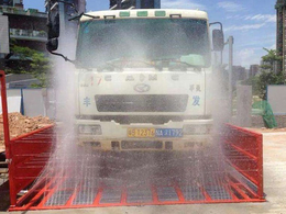 大竹县工地立体式高压洗车设备 立体式洗车平台高清图片