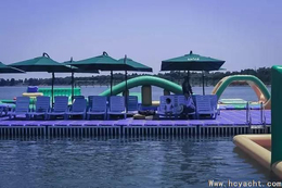 浮筒-汇川游艇码头工程-塑料浮筒