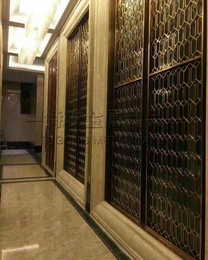 贵州酒店不锈钢 屏风欧式镜面不锈钢屏风花格 特攻不锈钢屏风