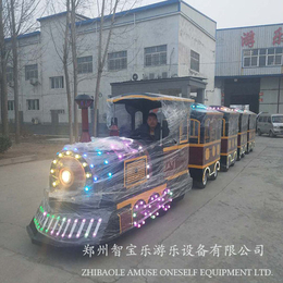 郑州智宝乐供应全新游乐设备ZBL-WGHC04款无轨观光火车