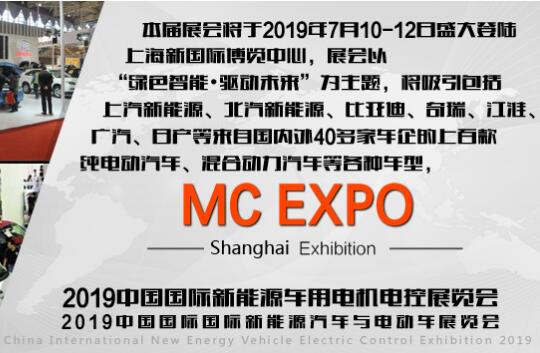 2019中国国际新能源车用电机电控展览会