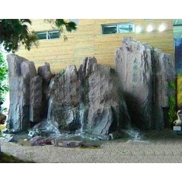 公园假山水泥雕塑|福州假山水泥雕塑|户外水泥假山假树定制