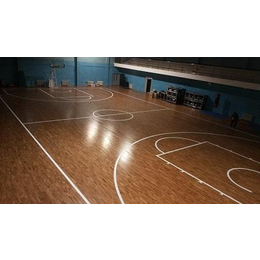 篮球场木地板工程|篮球场木地板|立美体育为你定制