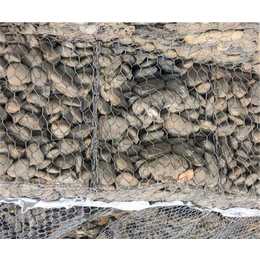 填海石笼网  水利铅丝笼 铁丝覆塑石笼网  *腐蚀 