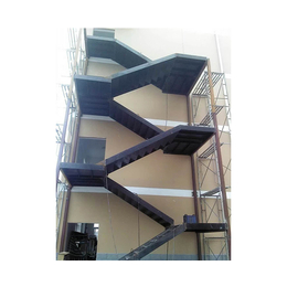 钢结构消防楼梯安装、安徽得心有限公司、滁州消防楼梯