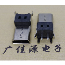 MICRO USB2p母座加长14mm180度安卓手机接口