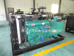 潍坊6105柴油机用来配套120发电机组成120KW发电机组