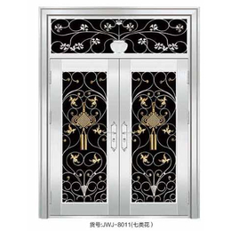 丹东不锈钢门、中亚不锈钢、不锈钢门定做安装