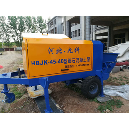 九科机械|黔南自治州电动小型混凝土输拖泵规格型号