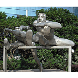双鸭山不锈钢校园雕塑-济南京文雕塑*厂家