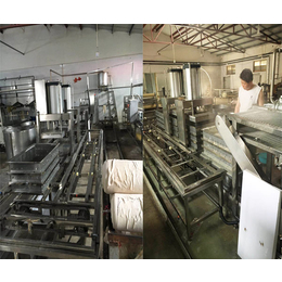 宏金豆制品机械(图)-豆腐皮机器多少钱一套-抚顺豆腐皮机器