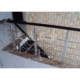 工程扶手304玻璃楼梯不锈钢挂立柱阳台根楼梯立柱201