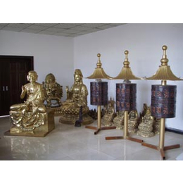 铸铜藏族转经轮铸造厂-藏族转经轮铸造厂-世隆铜雕塑