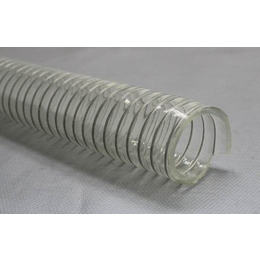 宜宾透明钢丝管-pvc透明钢丝管选兴盛-吸尘透明钢丝管