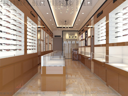 滁州眼镜店装修公司眼镜柜台定制施工