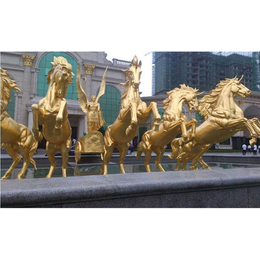 马踏飞燕铜雕塑、阿拉尔市八骏马铜雕塑、泽璐铜雕塑(查看)
