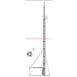 南京雪典照明公司(图)、摄像头摄像支架、北京升降杆