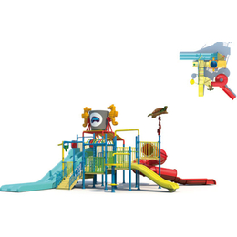 梦航玩具(图)、水上滑梯多少钱、曲靖水上滑梯