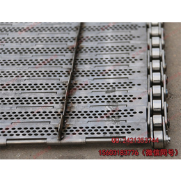 防静电钢板输送带网|烘干机*冲孔链板|朝阳网带