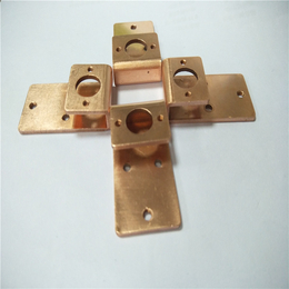 供应镀锡铜排软连接电池组件配件 异形绝缘跨接件工艺